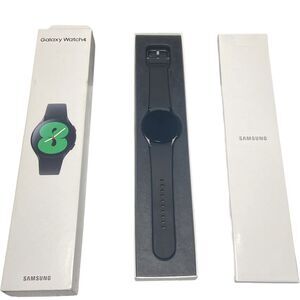 Samsung Galaxy Watch4 40mm SM-R860 Aluminum GPS Bluetooth Smartwatch Black Open